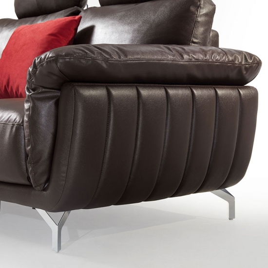 Wholesale Original Tan Brown Set Leather Sofa