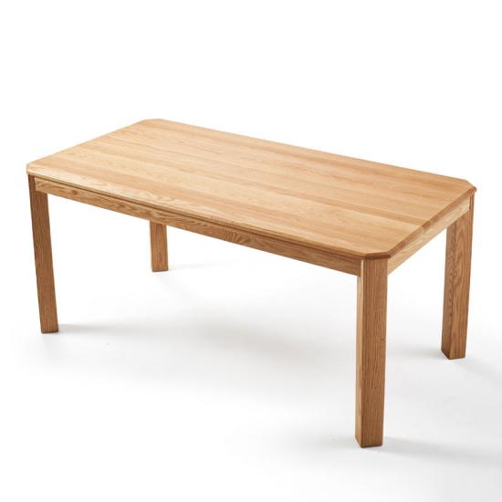 mesa de comedor de madera linsy mesa de cocina de madera maciza natural cr2r-d