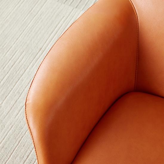 Luxury Nordic Relax Genuine Leather Armchair