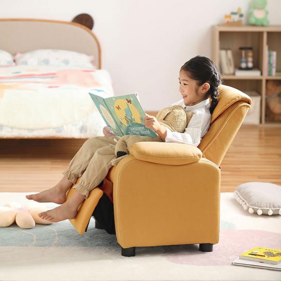 Modern Adjustable Kids Recliner Chair