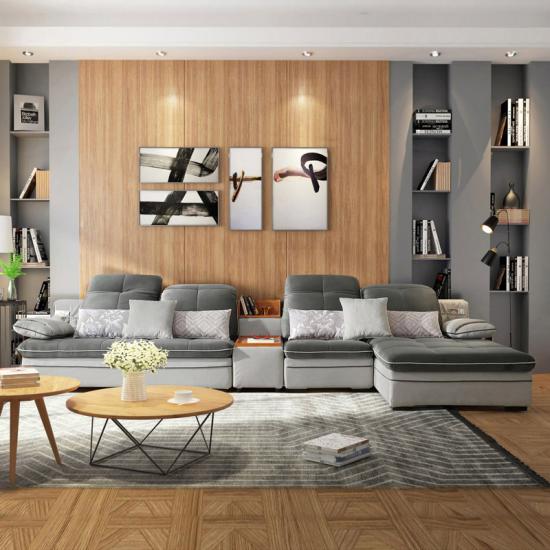 Design Modern Wooden Sofa Living Room Furniture