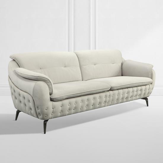 Minimalist LoveSeater button tufted couchSupplier China