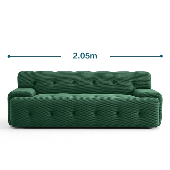 Signature Comfortable Fabric Sofa Button Tufted Sofa