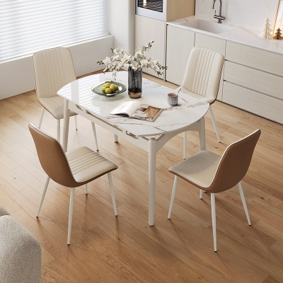 Telescopic Round Dining Table