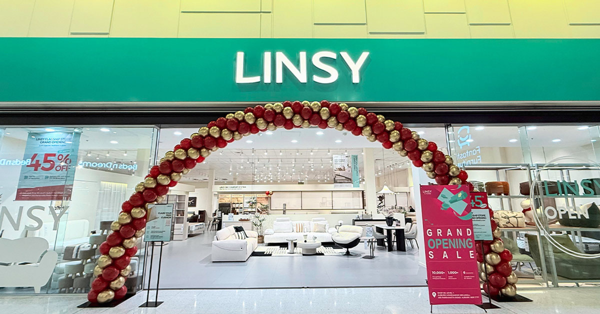 LINSY amplía su presencia global con nuevas tiendas en Sídney y Taiwán