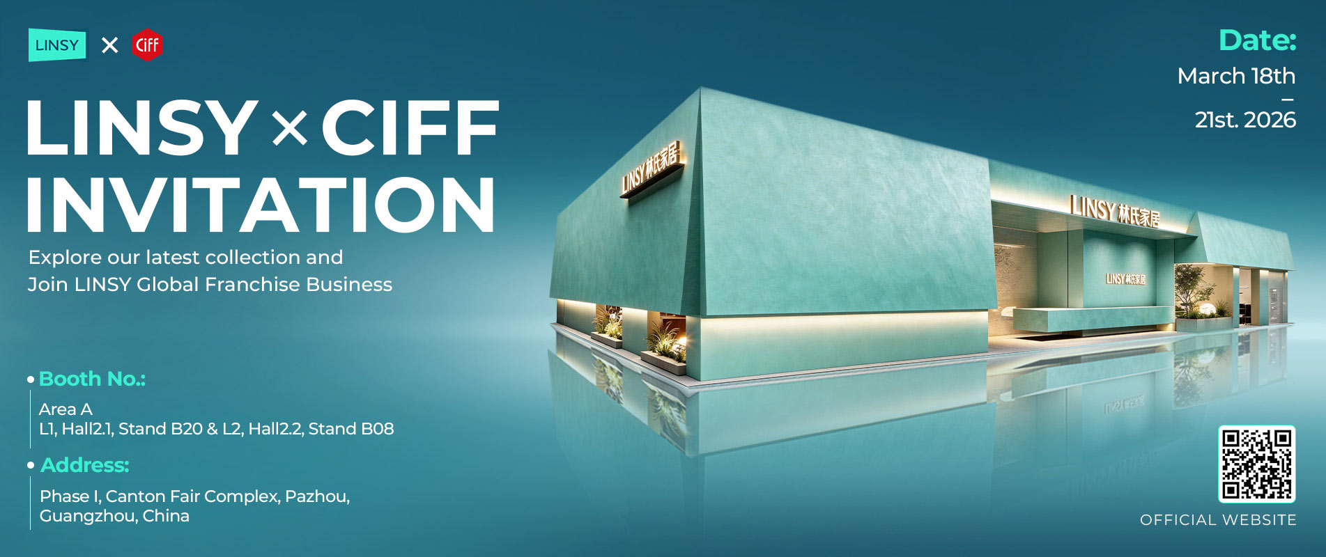 Invitación a la Feria Internacional del Mueble de China