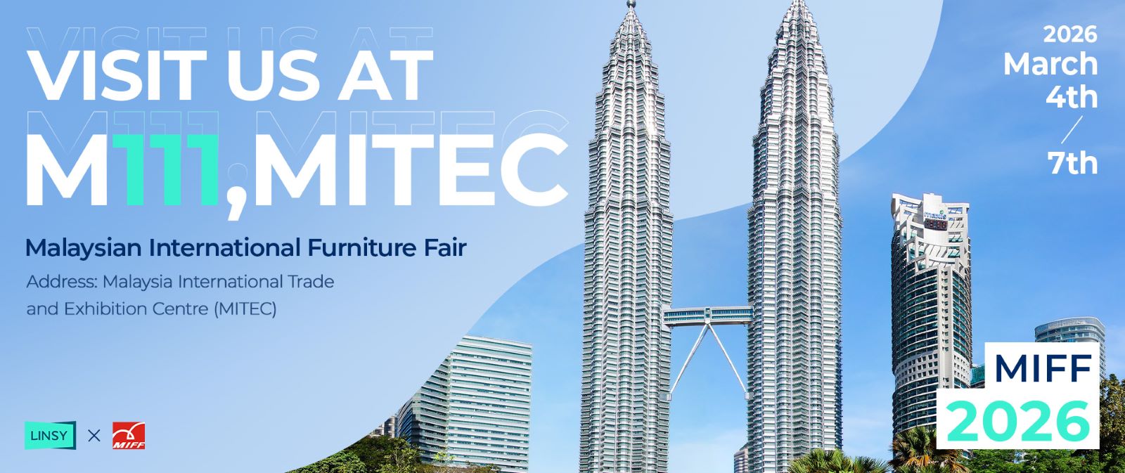 Invitación a la Feria Internacional del Mueble de Malasia