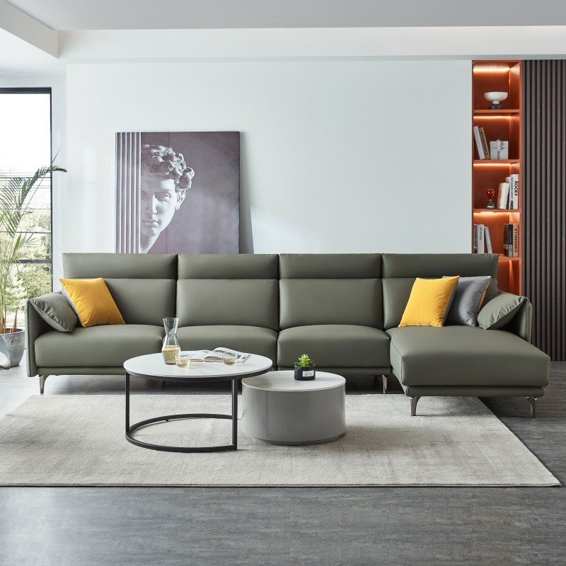 revisión del sofá linsy resistente a la suciedad y a los arañazos